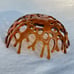 Rootbeer Glass Coral Branch Bowl
