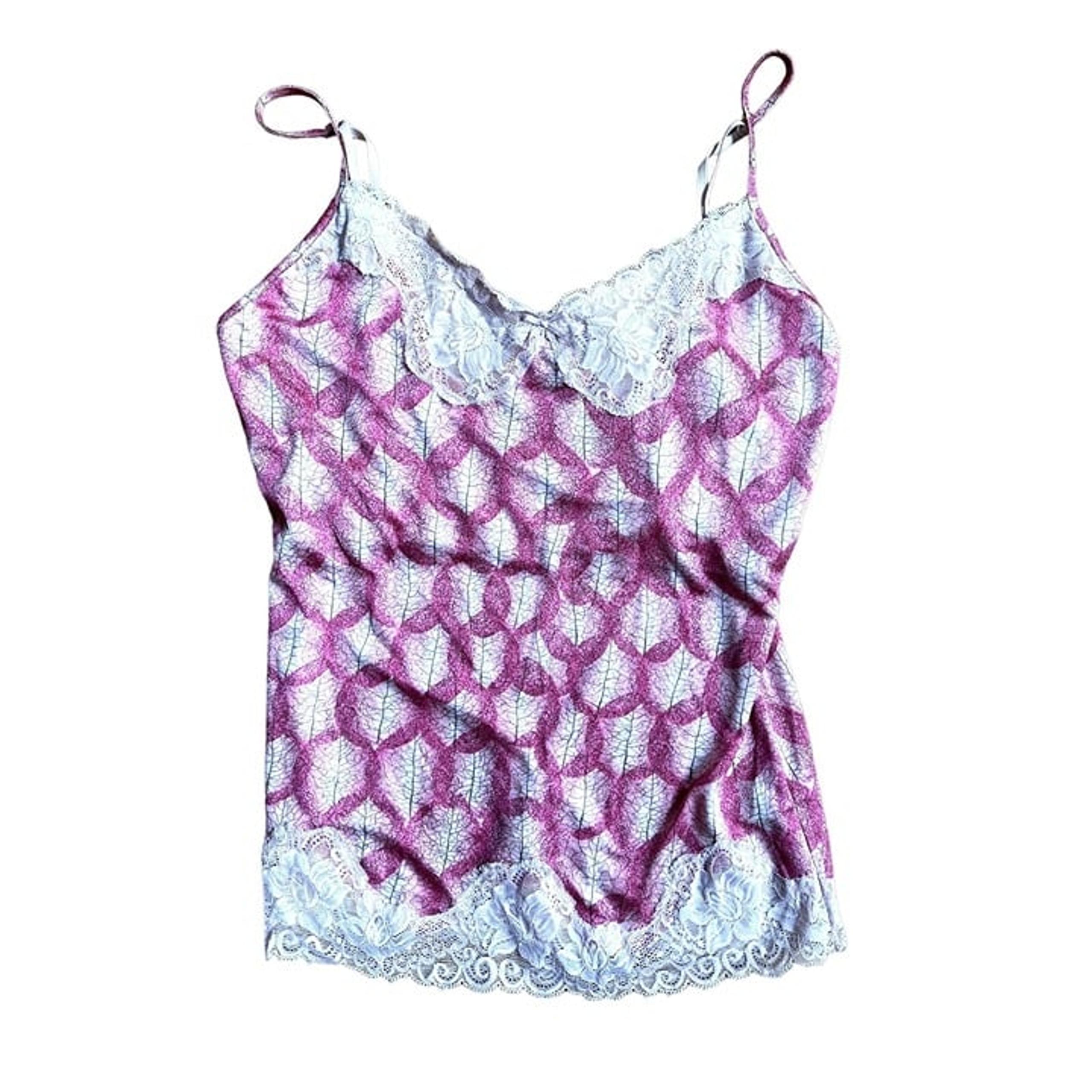 The Limited Vintage Y2K Pink Lace Camisole M