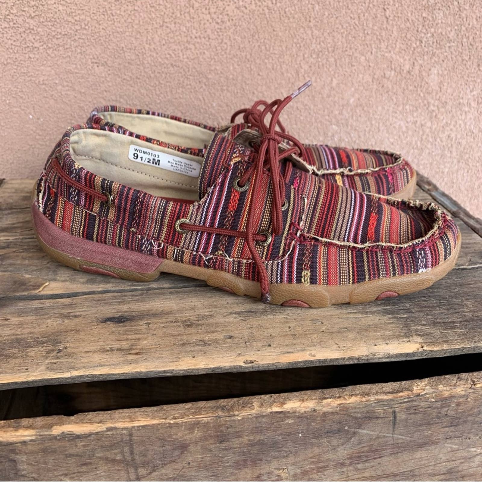 Twisted X Red Multi Driving Moc