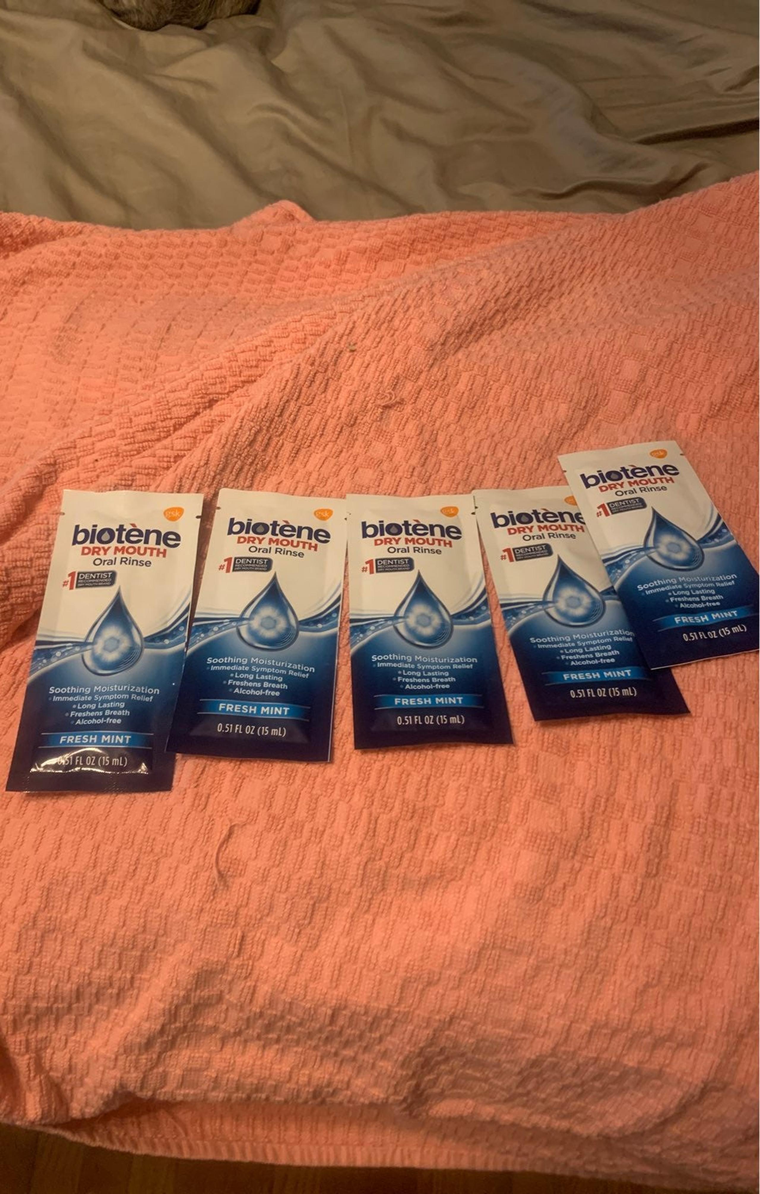 Biotene Dry Mouth Oral Rinse 5-Pack