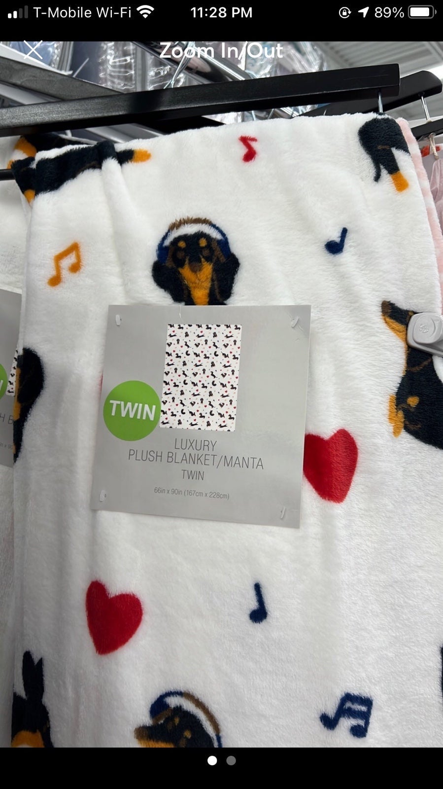 Dachshund Plush Throw Blanket- Super Cute & Soft!