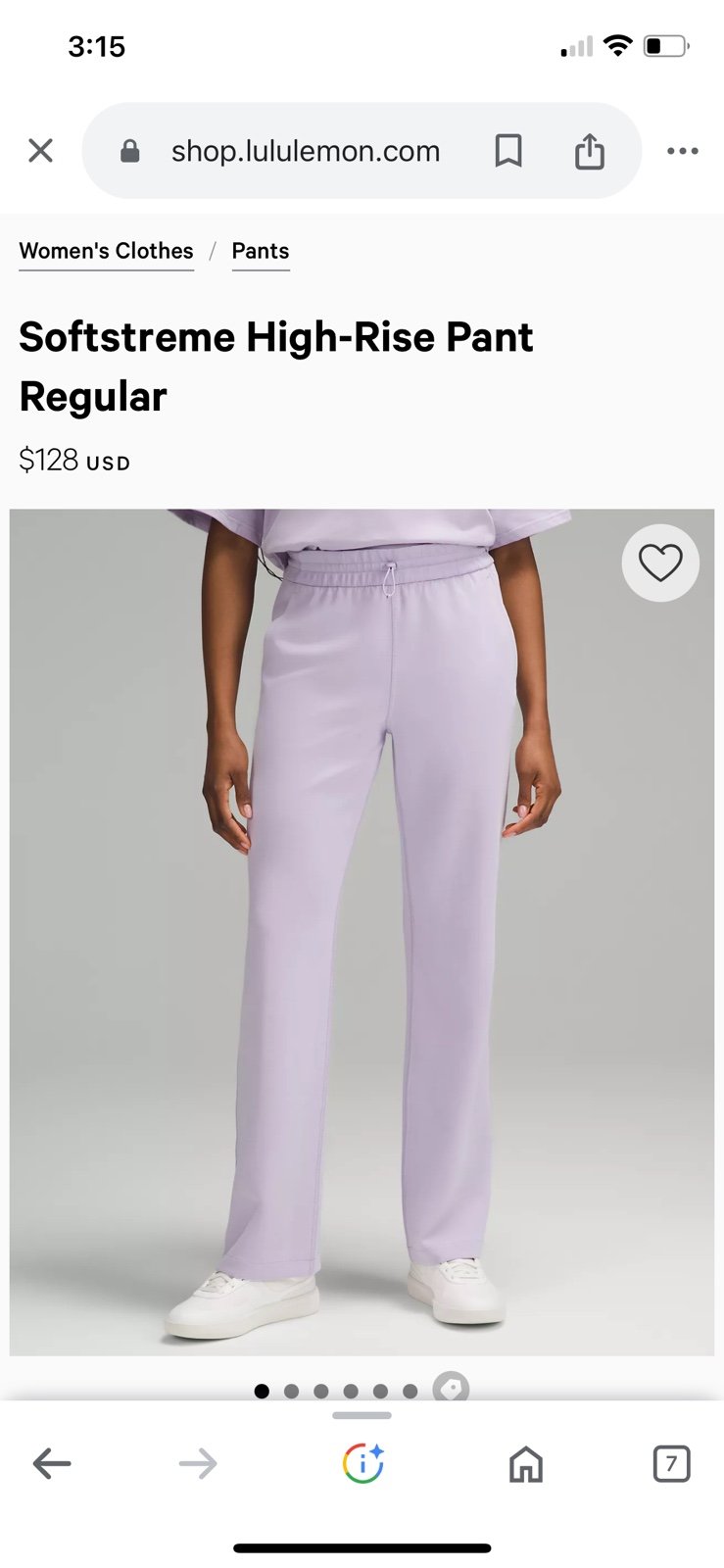 Lululemon softstreme pants size 12 purple