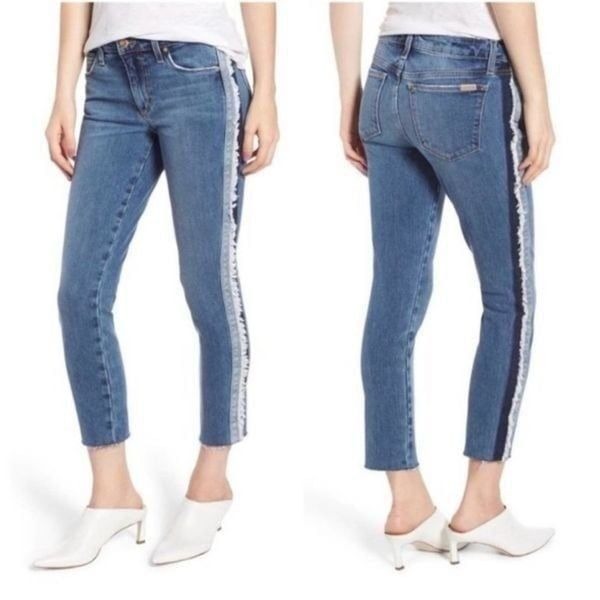 Joe's Jeans the Icon Mid rise Skinny Crop Madera 32