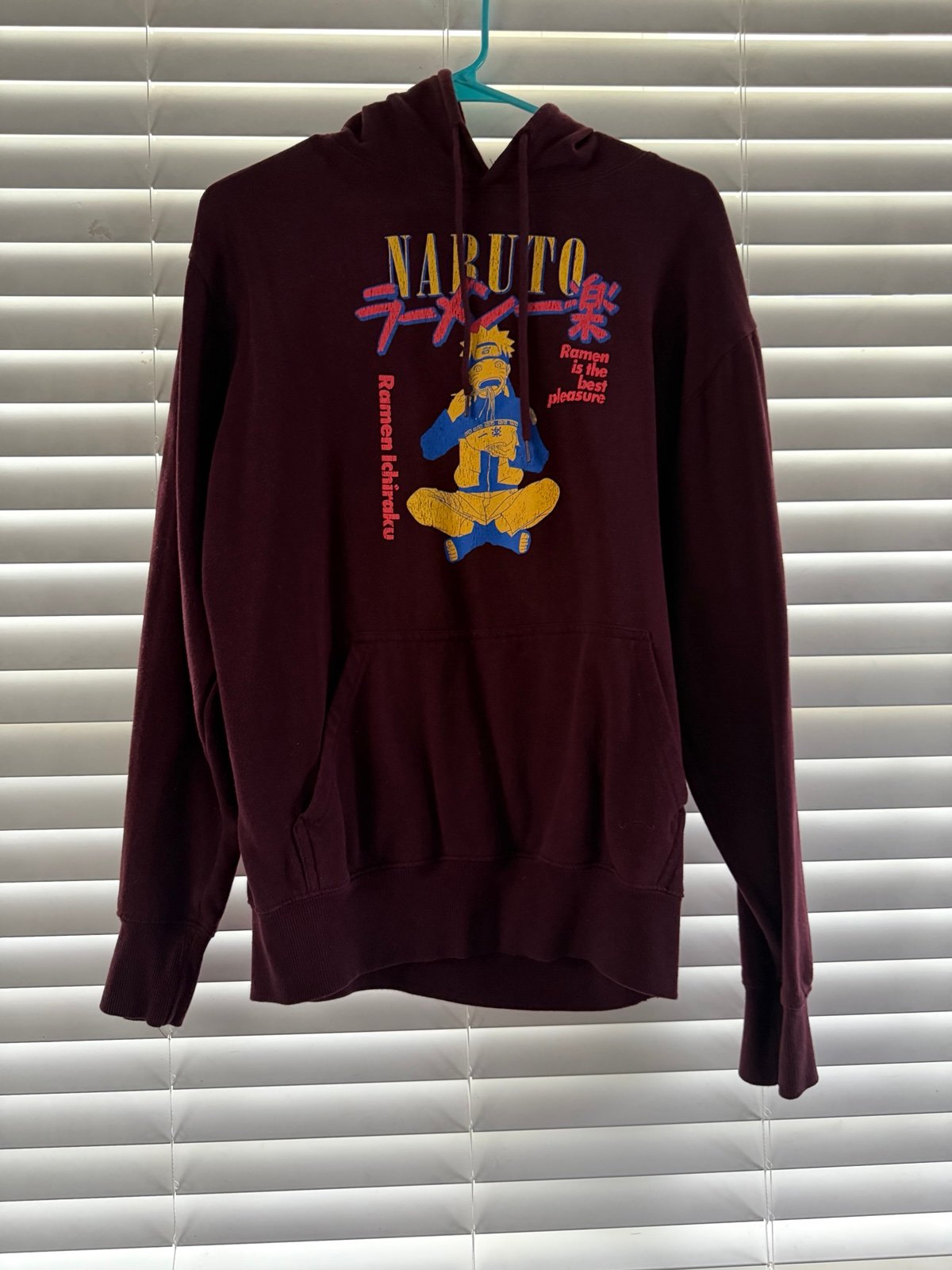 Naruto Hoodie size medium no rips no tears