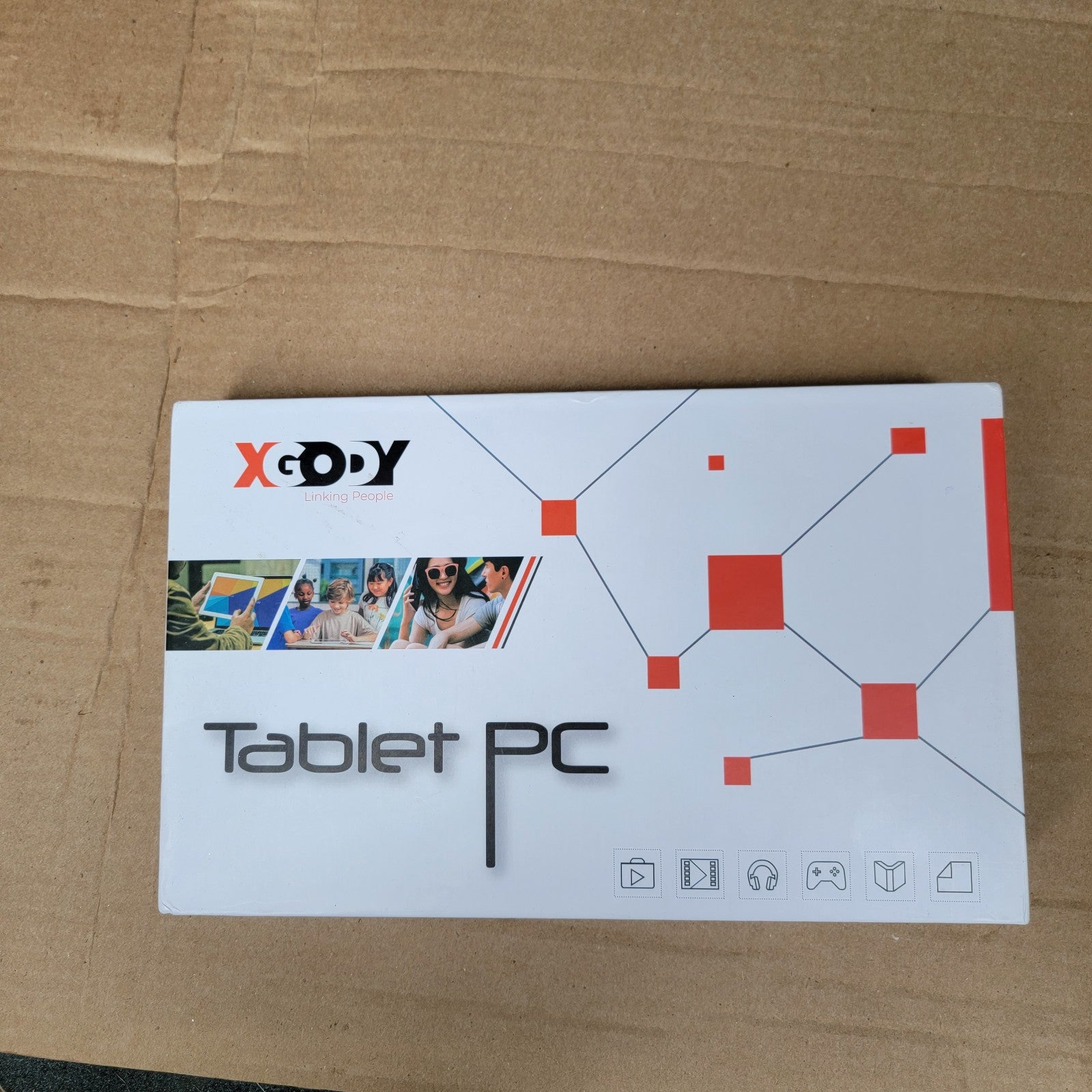 XGODY 7'' Quad Core Android Tablet PC HD WiFi Webcam 16GB for Kids