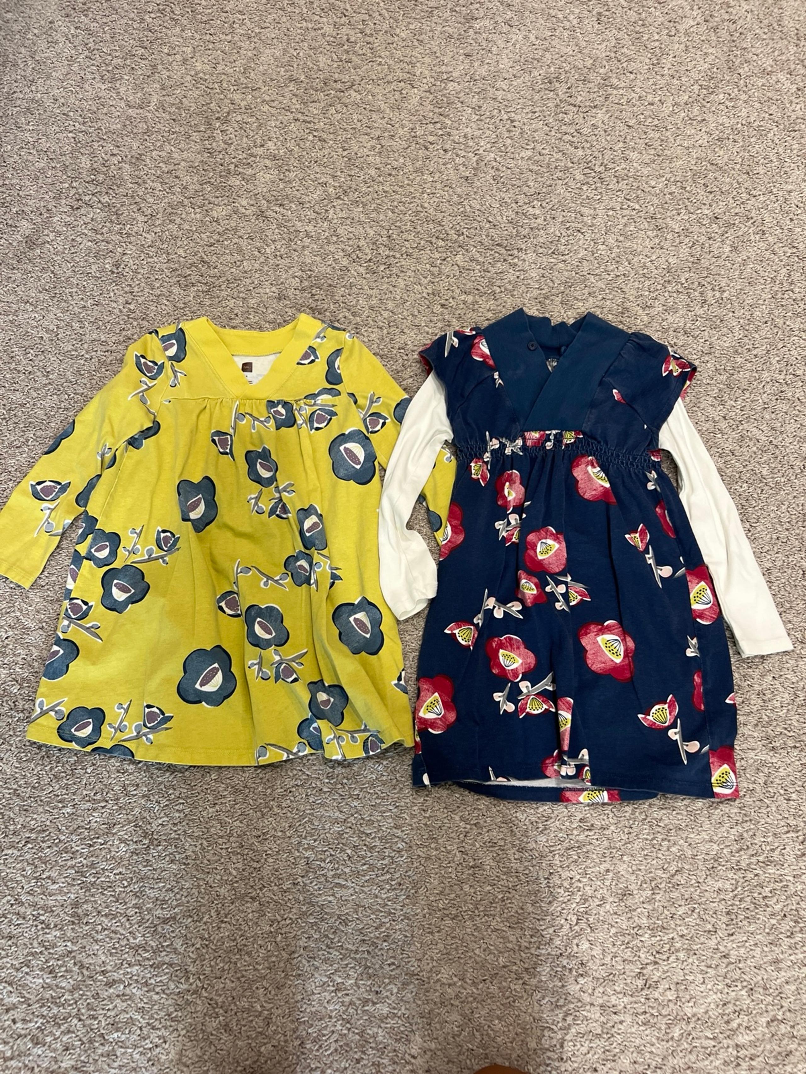 girls size 4-5 dresses - Tea Collection