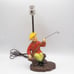 C.S. Co. Japan Chalkware Lamp Japanese Fisherman