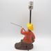 C.S. Co. Japan Chalkware Lamp Japanese Fisherman