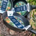 D&W cookware skillets and casserole 5 piece black new