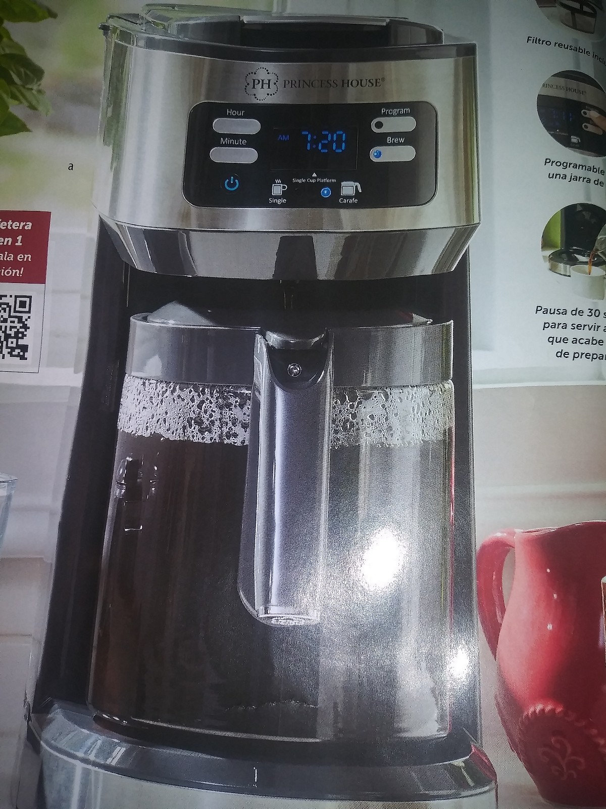 Cafetwra 2 en 1 princess house
