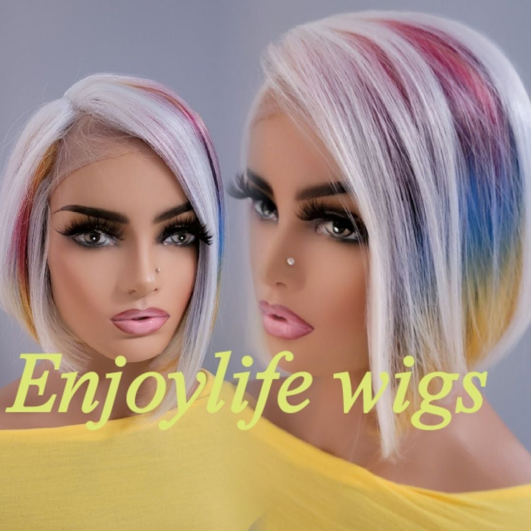 Omg yes those highlights. HD lacefront wig