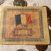 1944 France 2 Francs note and 1/2 Mark German Pfennig note. Both 1944.