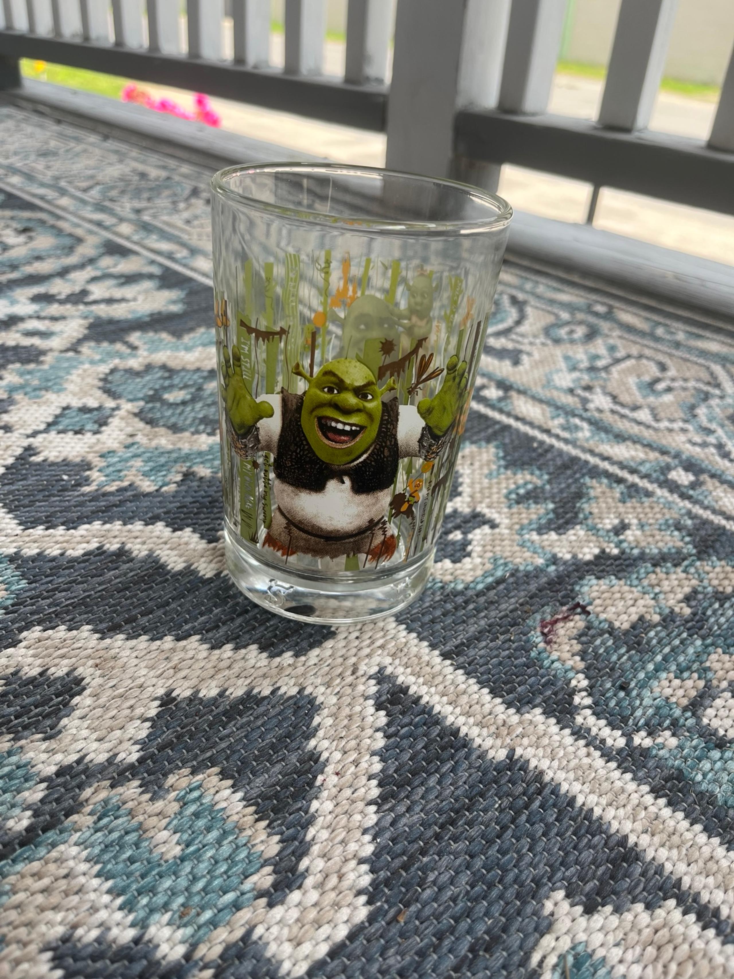 Vintage 2010 McDonalds Glass Collectibles-Sherk