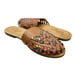 Latigo Anthropologie | Women | Hibiscus Leather Slip-On Mule Slides | Size 6.5 M