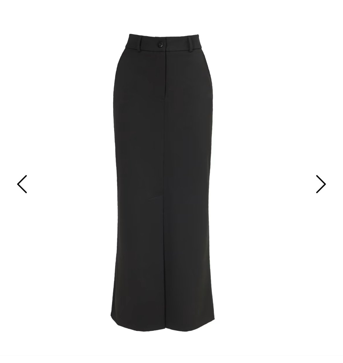 NWT Julia Allert Pencil Maxi Skirt with Front Slit