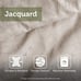 Madison Park Cozy Comforter Set Jacquard Damask Medallion Design Queen