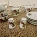 Vintage Flowered Full Tea Set (70+ YEARS OLD)