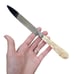 Mikasa Japan Vintage Mother Of Pearl Prisma Set of 6 Butter Knives BEAUTIFUL