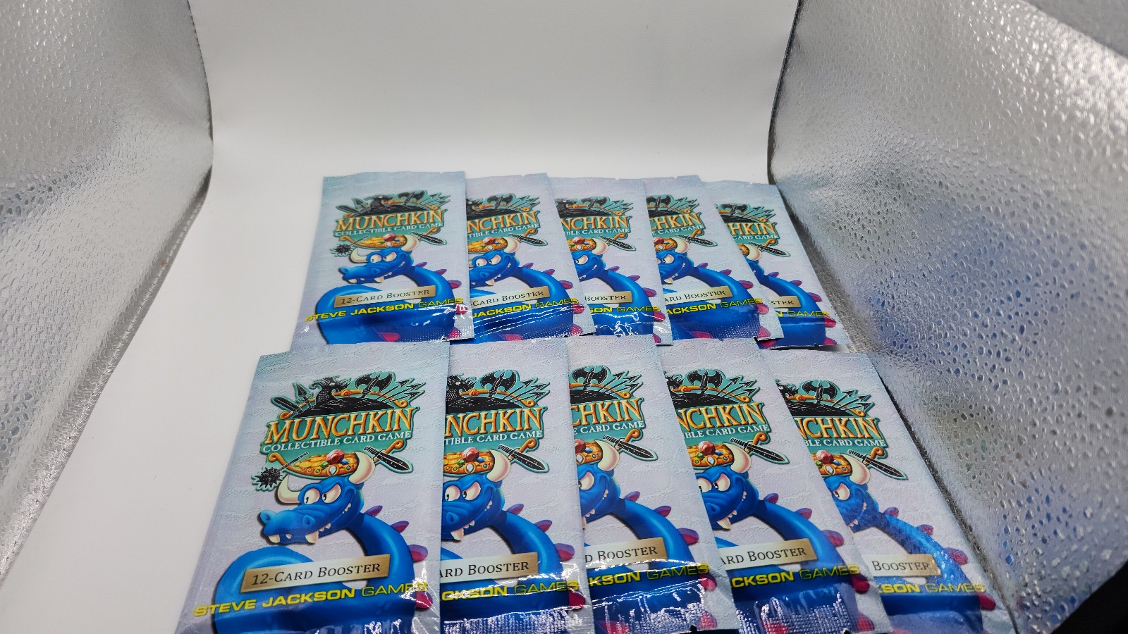 10x Munchkin Collectible Card Game Booster Pack NEW 12 Cards Fun Kids Teens