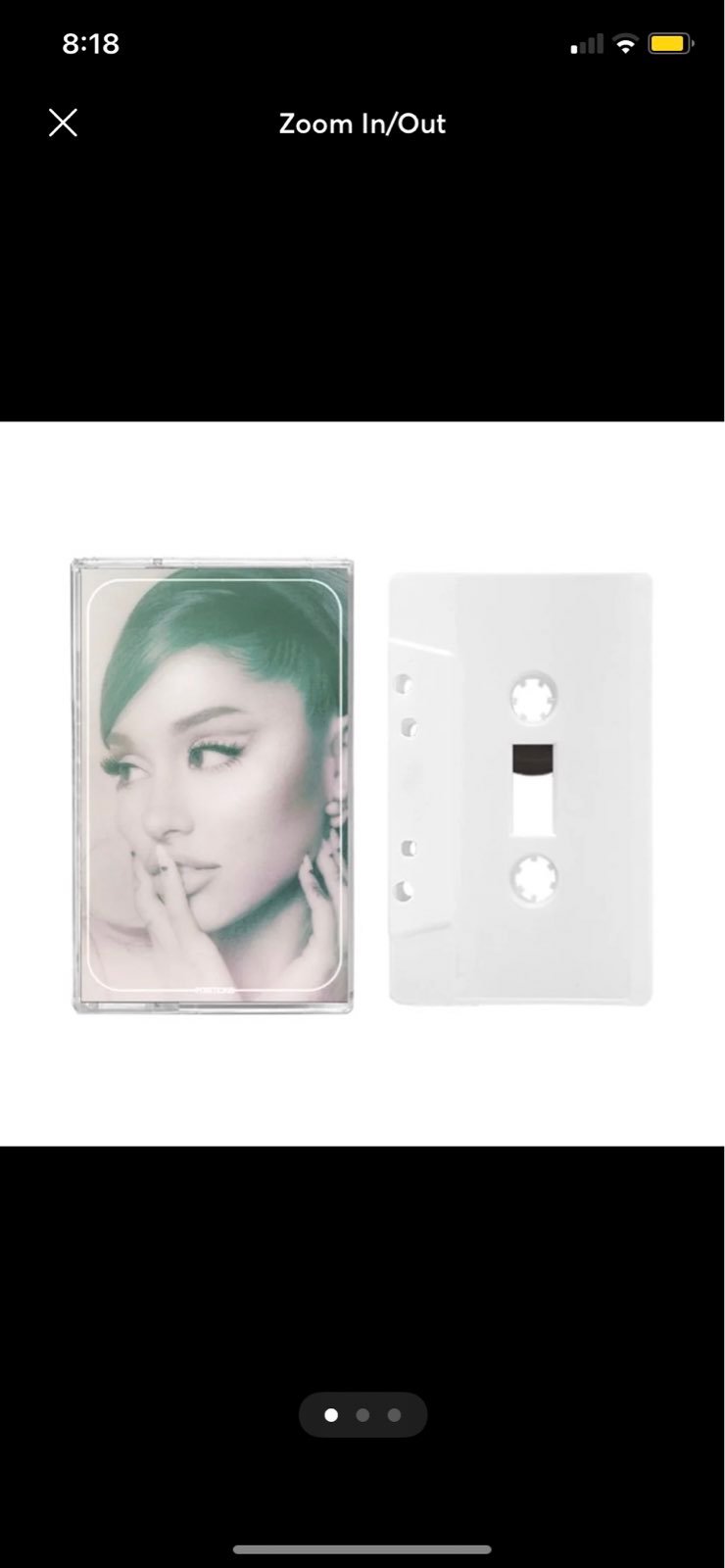 RARE Ariana Grande positions cassette