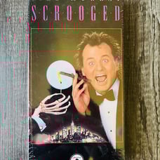Scrooged VHS - SEALED with Paramount watermark!