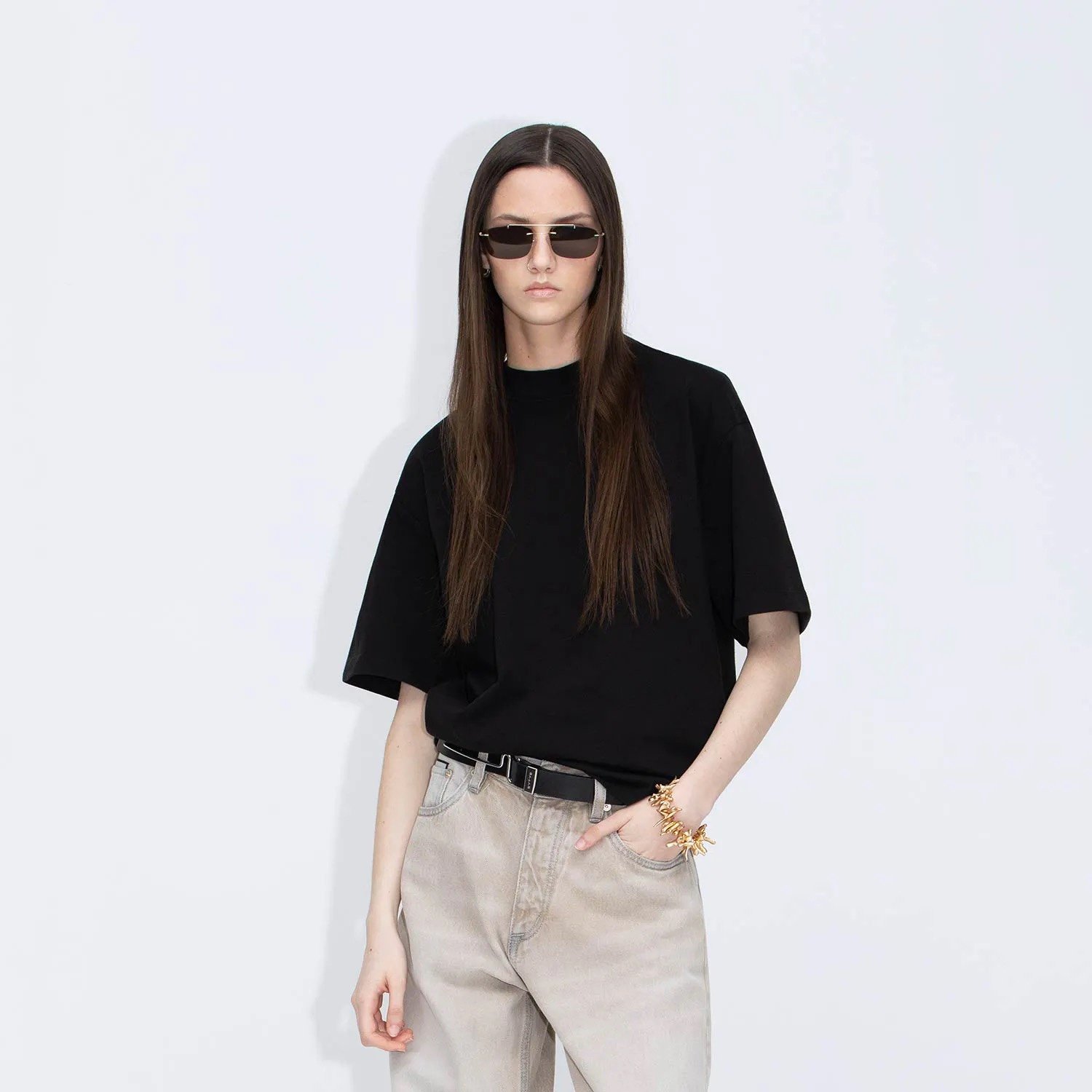 NWT EYTYS Ferris T Shirt in Black