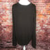 Vintage Structure Chico Brown Wool Blend V-neck Sweater