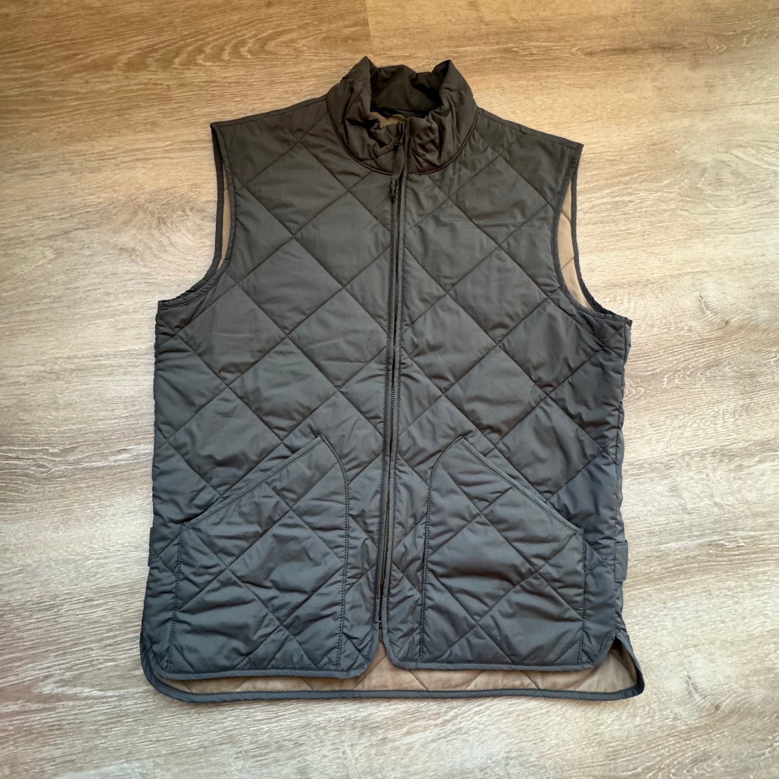 J. Crew Men's Quilted Vest - Size M