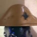 Rare Vintage Cobalt Blue Glass Charles Jacquin George Washington