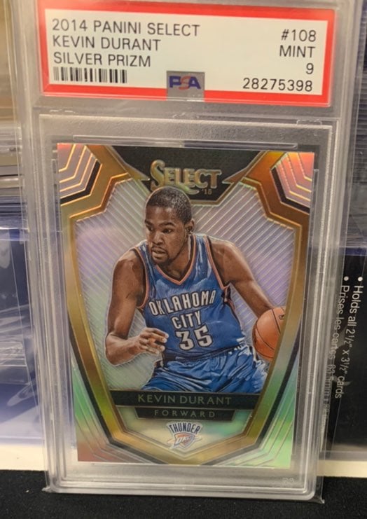 Kevin Durant 2014 Silver Select Psa9