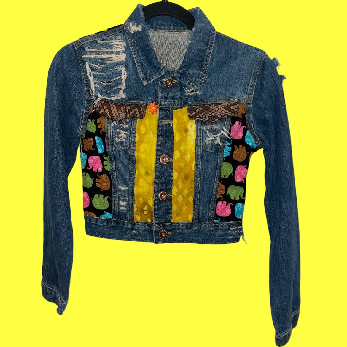 Custom denim jacket
