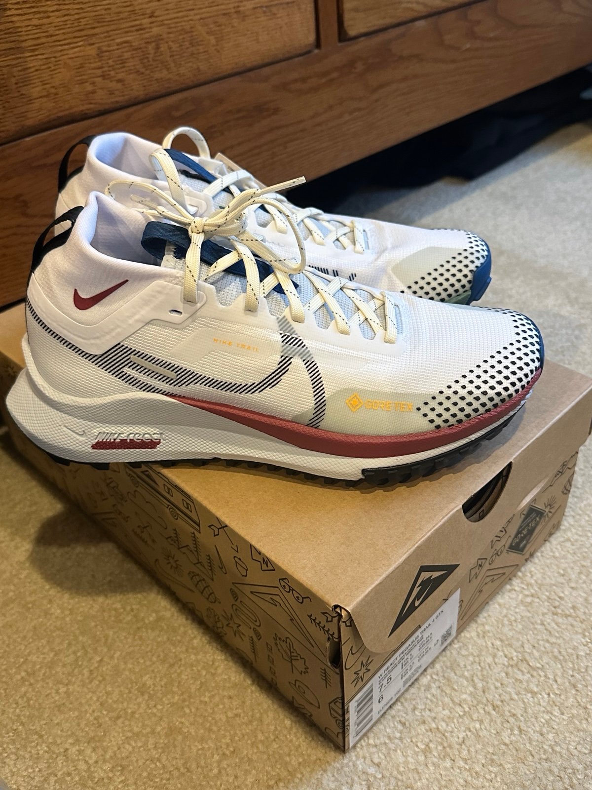NIB Nike Pegasus Trail 4 Gore-Tex Women’s Size 7.5