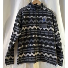 UK Top Of The World Aztec Fleece Pullover Size Large