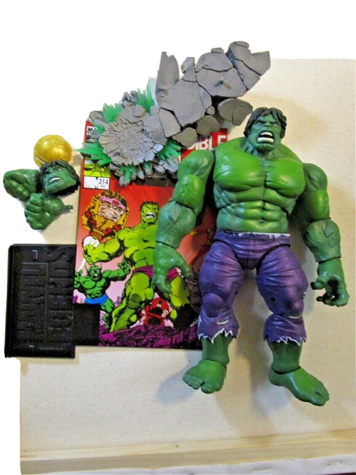 Marvel Legends 20th Anniversary Retro Hulk 6-Inch Action Figure