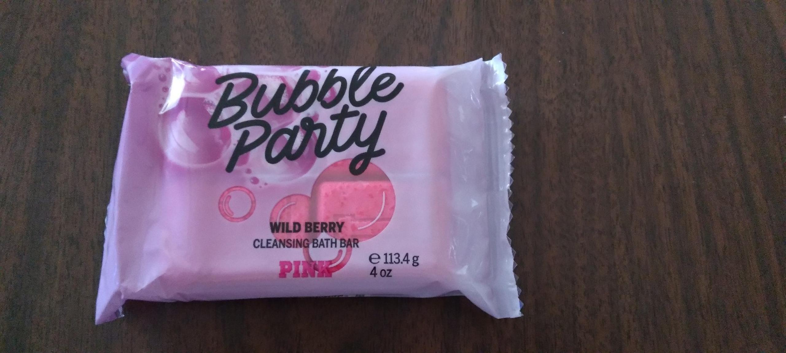 Wild berry bubble party bars