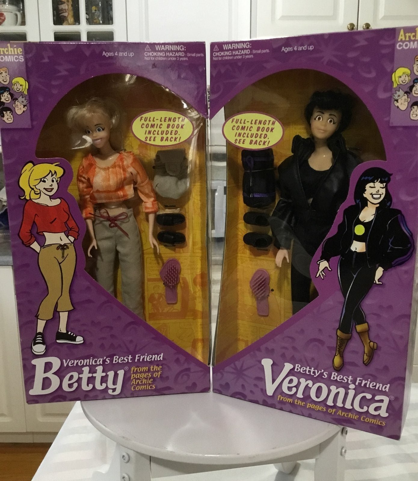 Veronica and Betty from Archie Comics