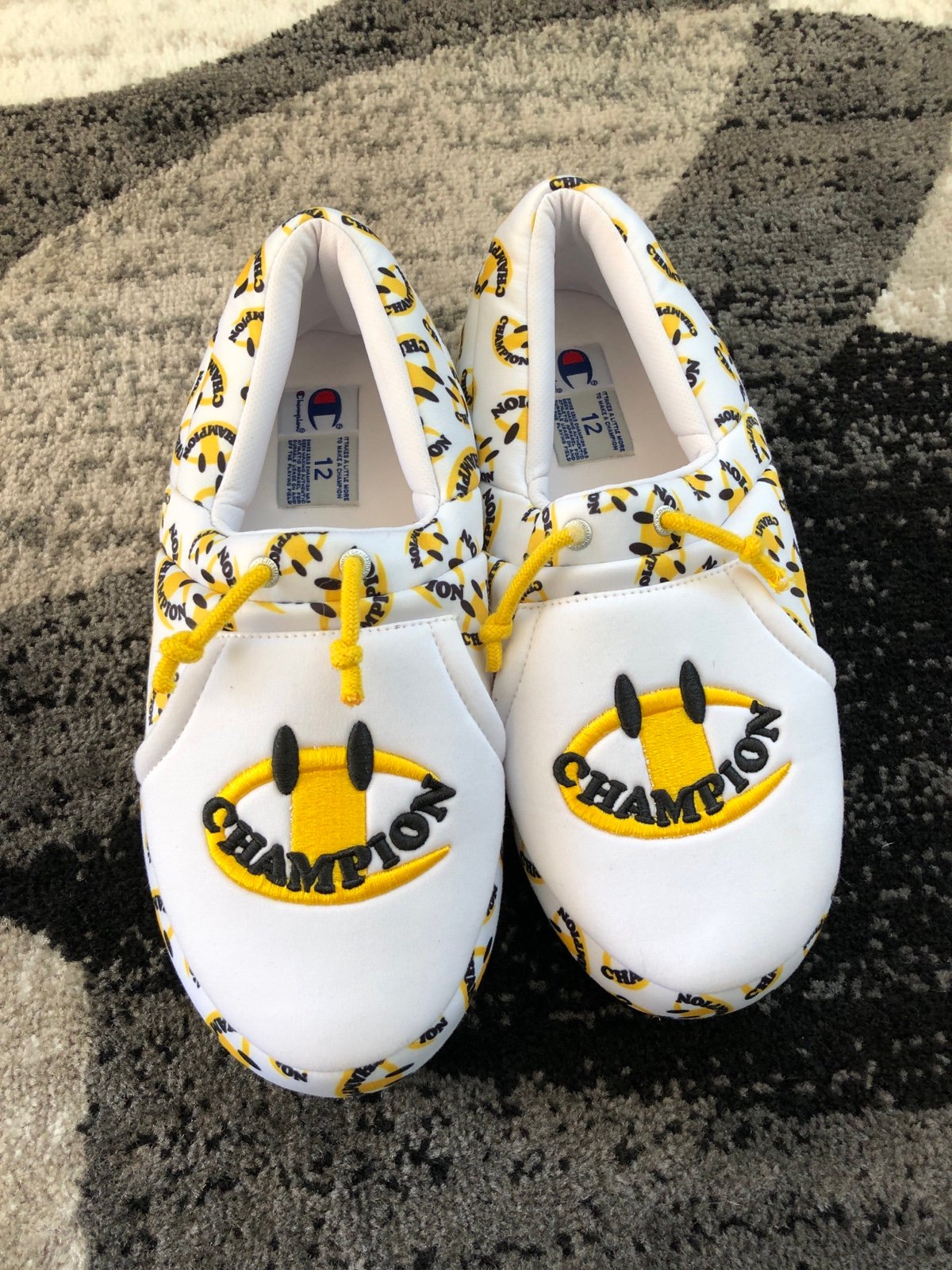 Champion Edition Fuzzy Slippers
