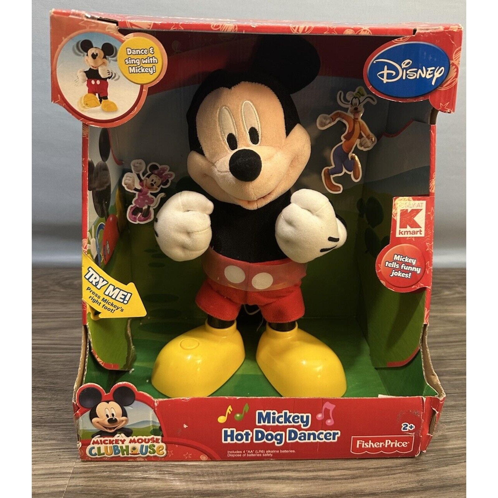 mickey mouse hot dog toy