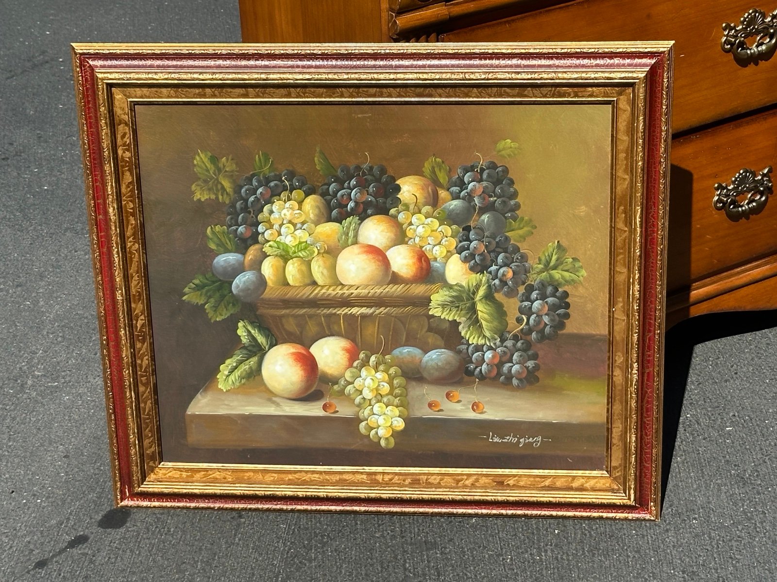 Framed original painting