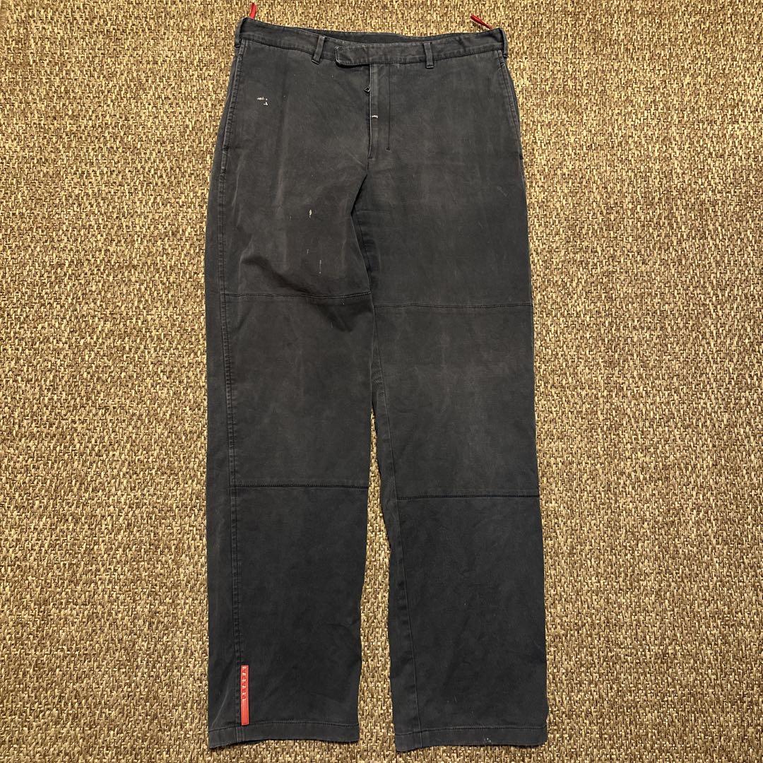 00s Prada Sport double-knee work pants