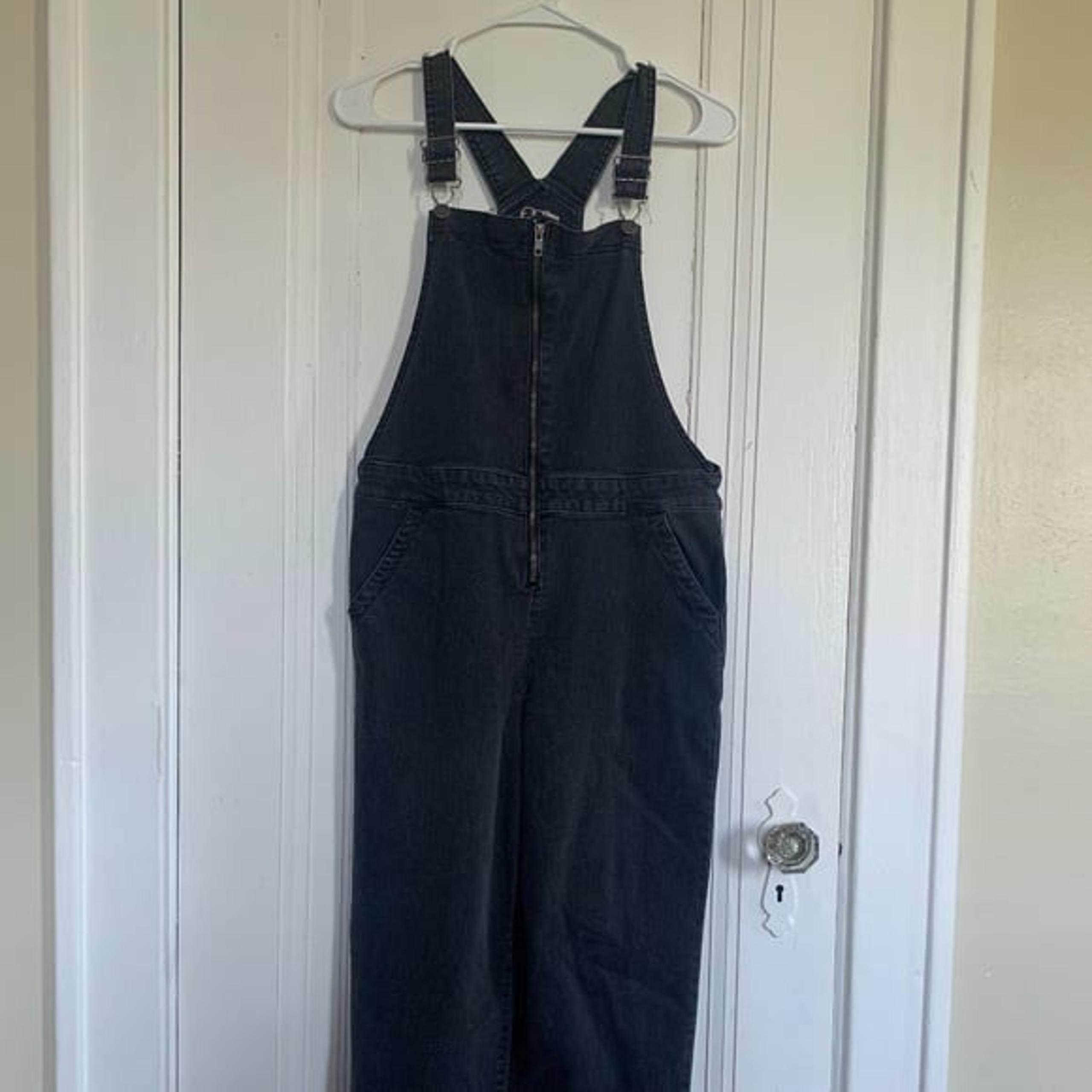 Girls zip black overalls - Art Class