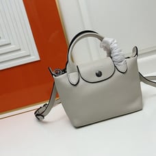 Longchamp Le Pliage XS Leather 2-Way Tote Bag Shoulder