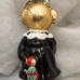 Christopher Radko Muffy Vanderbear Black & White Glass Christmas Ornament