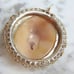 Sterling Silver Cameo Pendant E4941