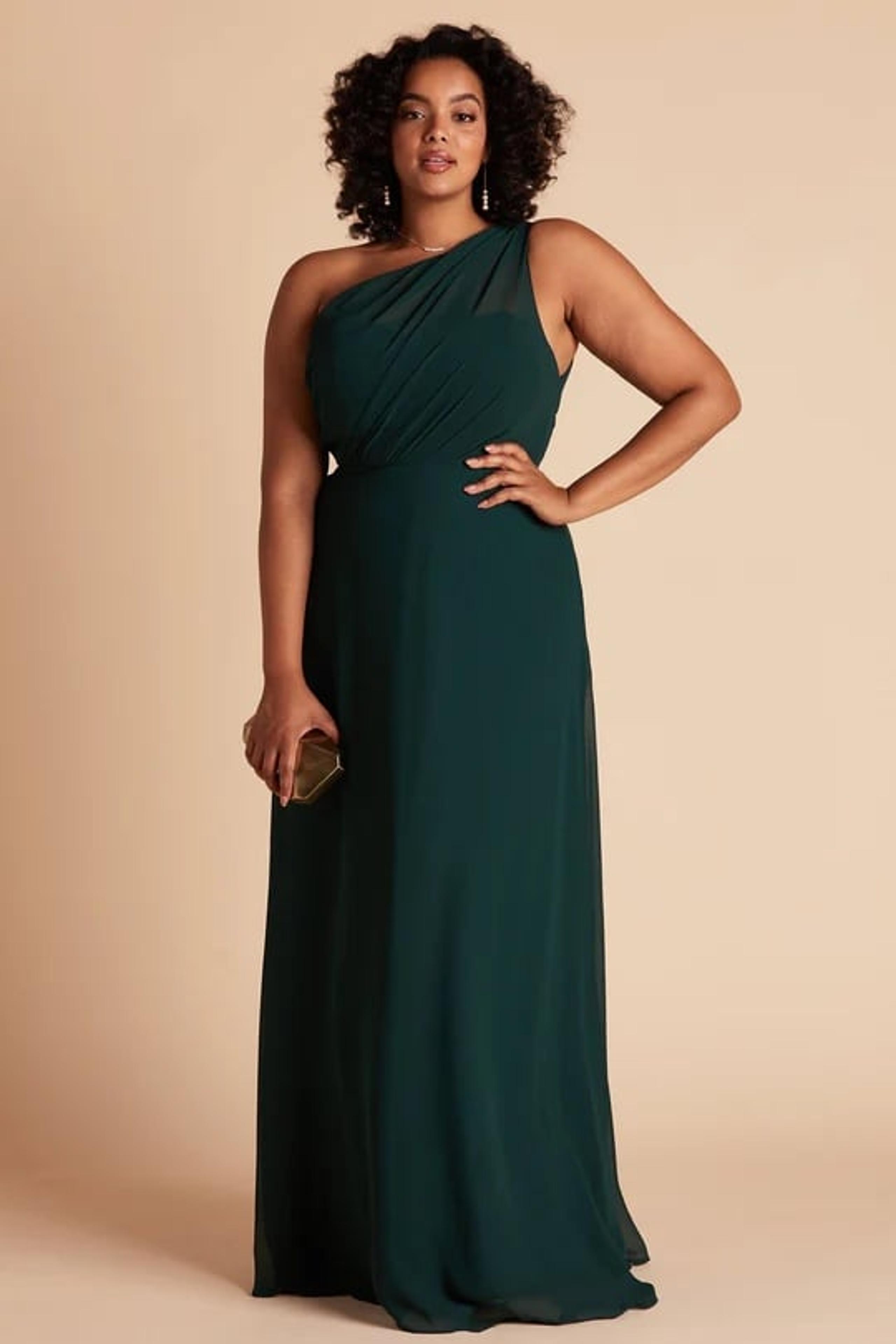 Kira Birdy Grey Emerald Dress