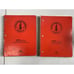 (2) Vintage 1963 Stanford University Student Learning Handwritten History Notes