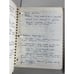 (2) Vintage 1963 Stanford University Student Learning Handwritten History Notes