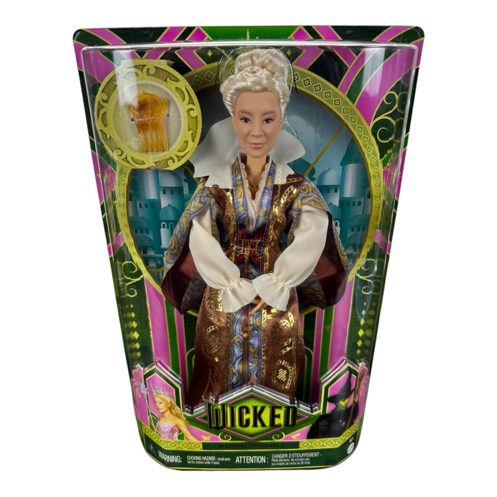NEW WICKED Movie MADAME MORRIBLE Doll Mattel URL Misprint Collectible