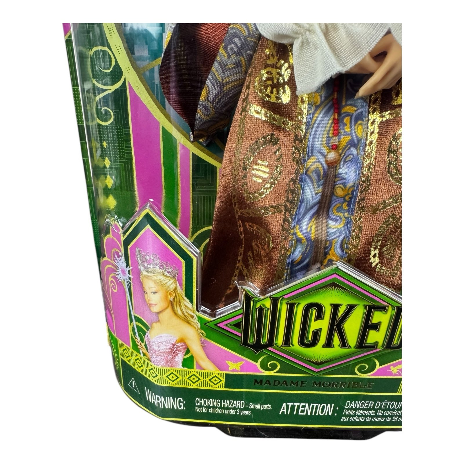 NEW WICKED Movie MADAME MORRIBLE Doll Mattel URL Misprint Collectible - detail