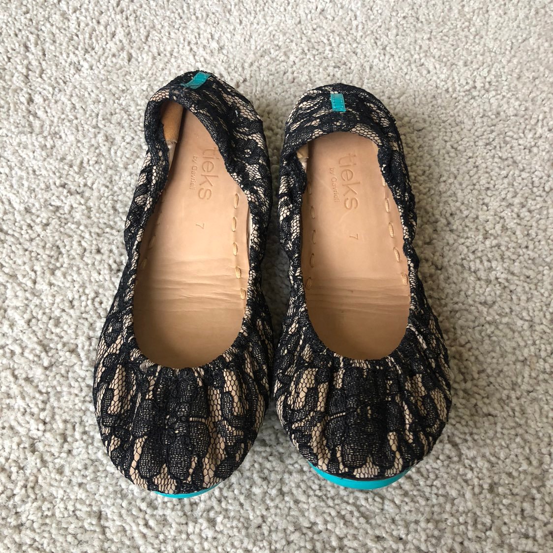 Tieks By Gavrieli Nude Lace Size 7